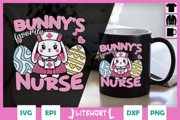 Bunny s Favorite Nurse SVG Easter Design Review
