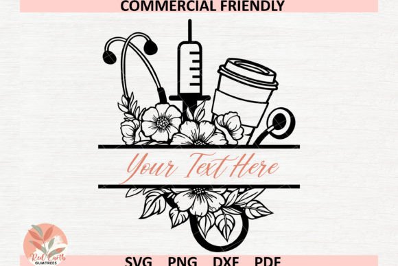 Floral Nurse Stethoscope SVG: Real Embroidery Review