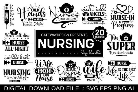 Nurse Svg Bundle, Nursing Svg Bundle 20: Embroidery Designer’s Review