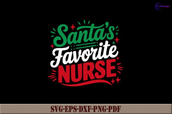 Santa s Favorite Nurse SVG Santa Shirt Review